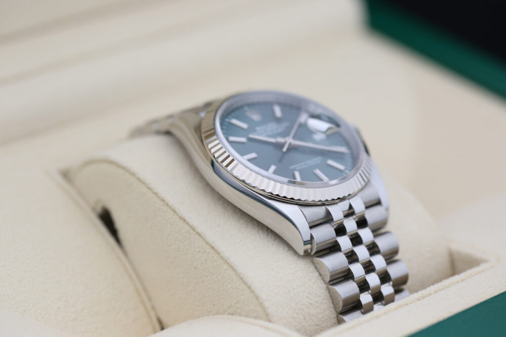 Rolex 126234 Mint Green DATEJUST 36mm 2024 - Image 7