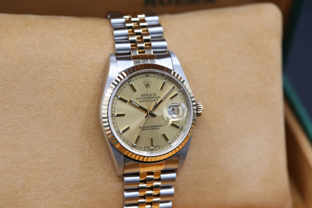 Rolex 16233 Champagne DATEJUST 36mm 2000 - Image 2