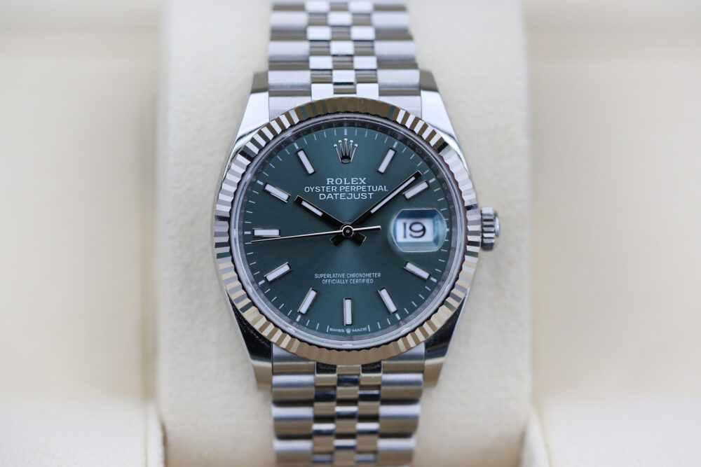 Rolex 126234 Mint Green DATEJUST 36mm 2024