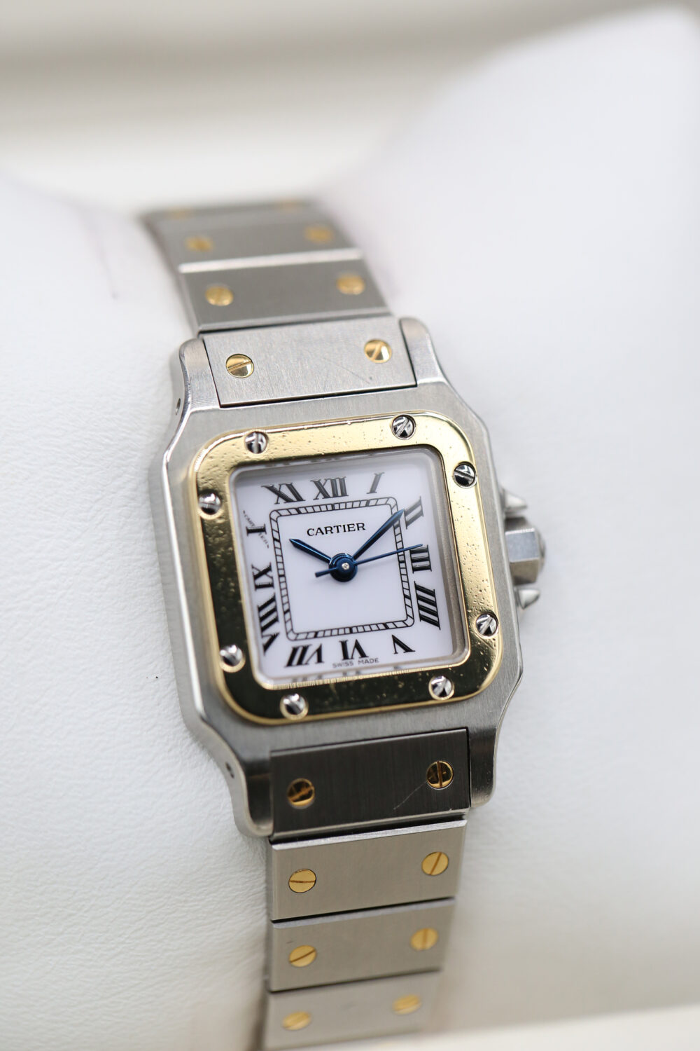 Cartier Santos Galbee White 1170902 24mm 1995 - Image 2