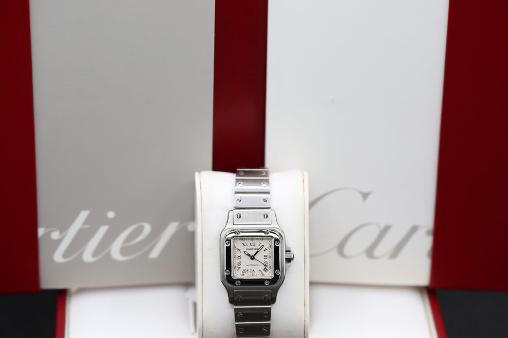 Cartier 2423 Silver Roman SANTOS GALBEE  2001 - Image 4