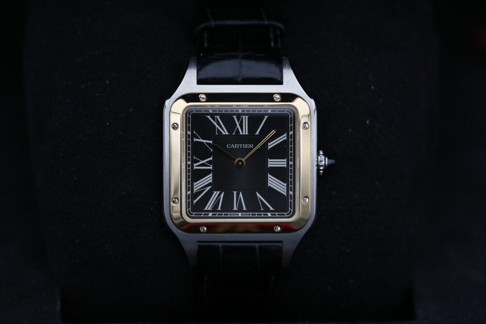 Cartier W2SA0015 Anthracite SANTOS DUMONT "LE 14 BIS"  31mm 2021
