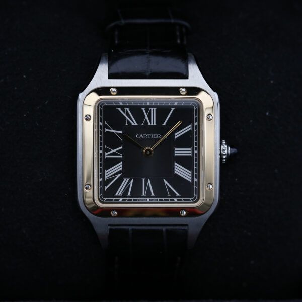 Cartier W2SA0015 Anthracite SANTOS DUMONT "LE 14 BIS"  31mm 2021