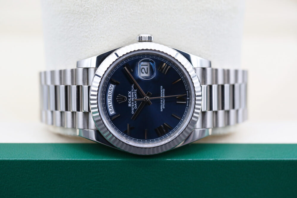 Rolex 228239 Blue Roman DAY-DATE 40mm 2024 - Image 3