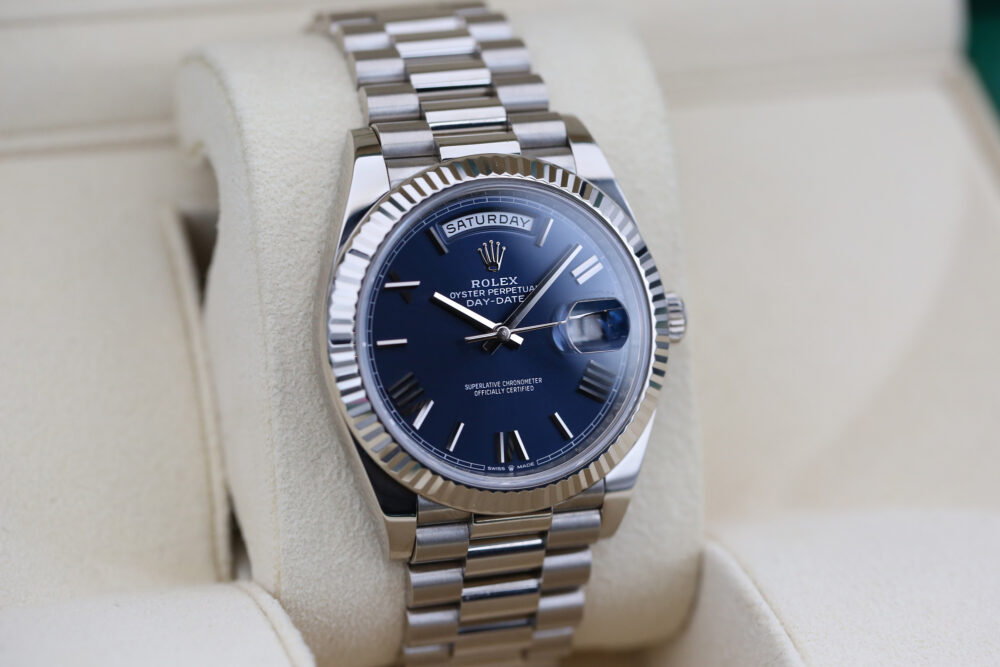 Rolex 228239 Blue Roman DAY-DATE 40mm 2024 - Image 2