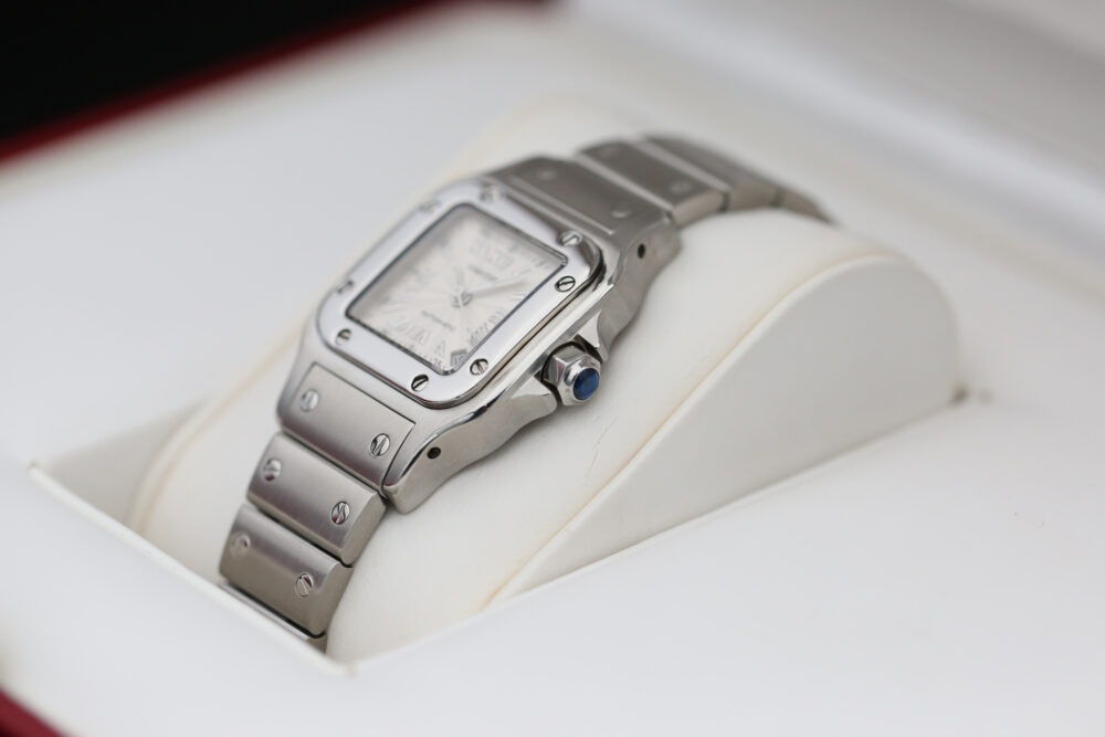 Cartier 2423 Silver Roman SANTOS GALBEE  2001 - Image 6