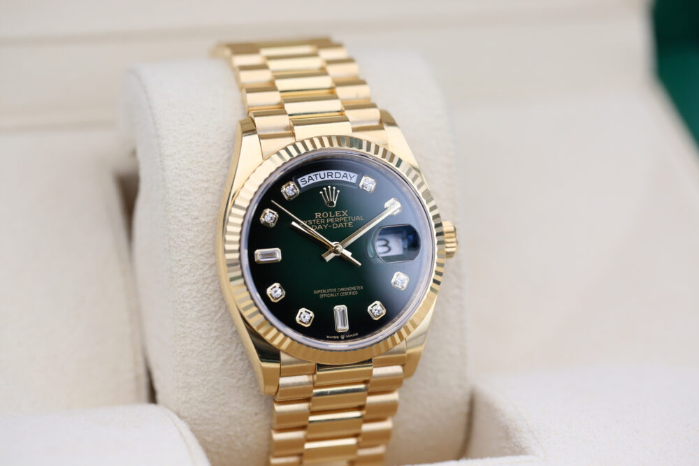 Rolex 128238 Green Ombre DAY-DATE 36mm 2021 - Image 2
