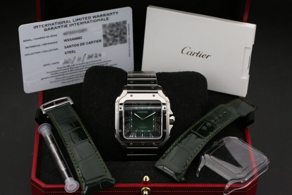 Cartier WSSA0062 Green SANTOS DE CARTIER 41mm 2024 - Image 5