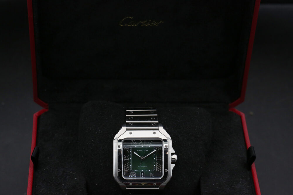 Cartier WSSA0062 Green SANTOS DE CARTIER 41mm 2024 - Image 4