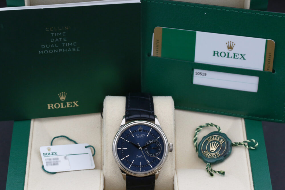 Rolex 50519 Blue CELLINI 39mm 2019 - Image 5